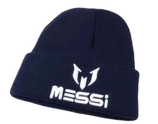 Lionel Messi 10 Inter Miami CF Argentinian Soccer Winter Beanie 100% Cotton